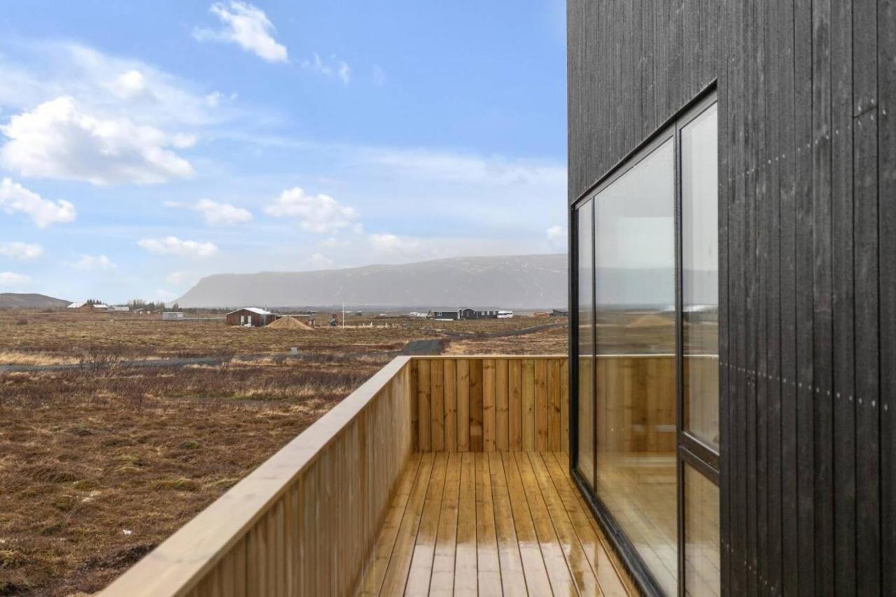 Luxury Log Home With A Hot Tub Selfoss Kültér fotó