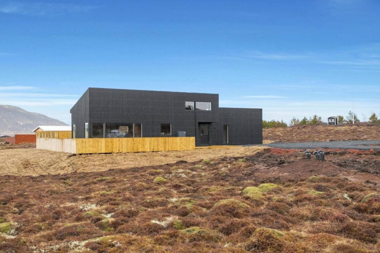 Luxury Log Home With A Hot Tub Selfoss Kültér fotó